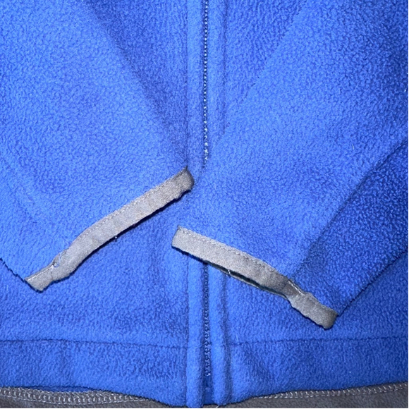 EUC Women’s Medium Lands’ End Full Zip Fleece Jacket Embroidered - Picture 5 of 9